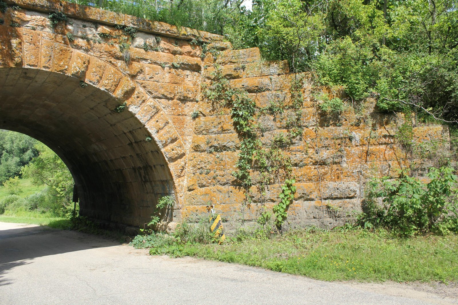 East abutment